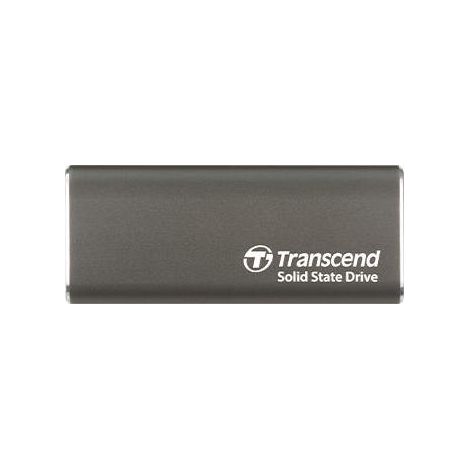 Transcend SSD 2TB ESD265C USB 3.2 - Iron Gray Aluminium (1/2)