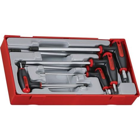 Teng Tools Set di chiavi a brugola 7 pezzi in acciaio