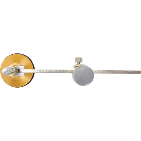 Compasses de précision 400mm réglables avec ventouse pour coupe verre et matériaux durs - Outillage bricolage (1/5)