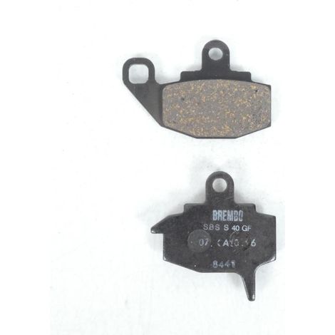 Plaquette de frein AV Brembo pour moto Kawasaki 650 KLR 1987-1997 (1/4)