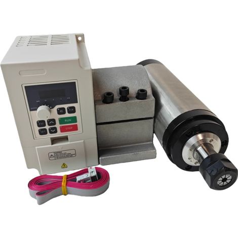 Motor de husillo, potencia de salida de 3 kW, compatibilidad con pinza ER20, Kit 2 (1/2)