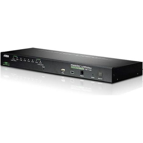 Switch KVM USB-PS2 VGA Over IP 8 Porte con porta USB, CS1708I (1/4)