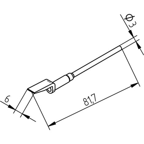 ERSA Puntas para desoldar 6 mm - Pack de 2 piezas