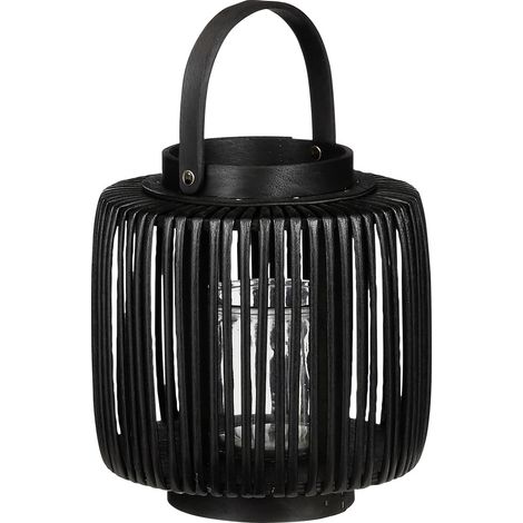Mica Havard Windlicht Havard schwarz Ø 20 x 23 cm Laterne (1/3)
