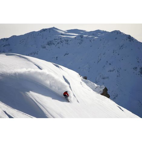 Tableau sur toile montagne de Savoie 30x45 cm - Impression sur Toile Murale Décorative - Image imprimée en HD sur Toile - Toile sur Châssis en Bois FSC - Fabriqué en France (1/5)