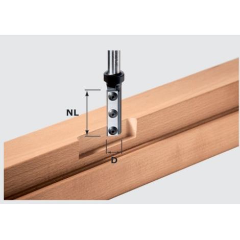 Festool Placchette reversibili per fresa per scanalature HW S12 D16/50 WP - 497454