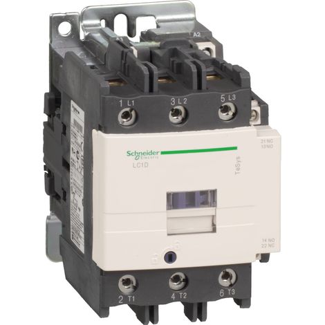 Contacteur TeSys LC1D 3P AC3 440V 80 A bobine 48 V CA - LC1D80E7