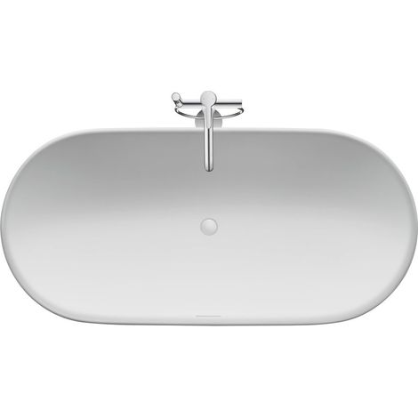 Bañeras Luv de Duravit, exenta, revestimiento acrílico sin