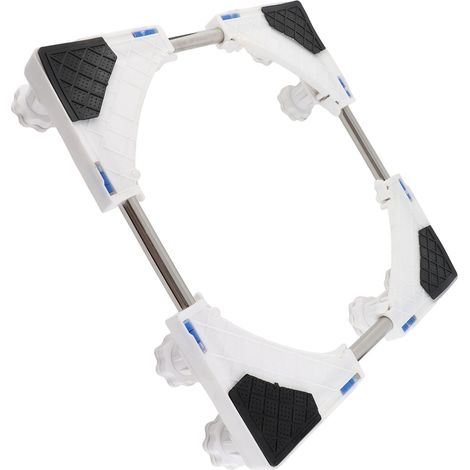 Socle robuste réglable pour lave-linge et support réfrigérateur (8 pieds) (1/5)