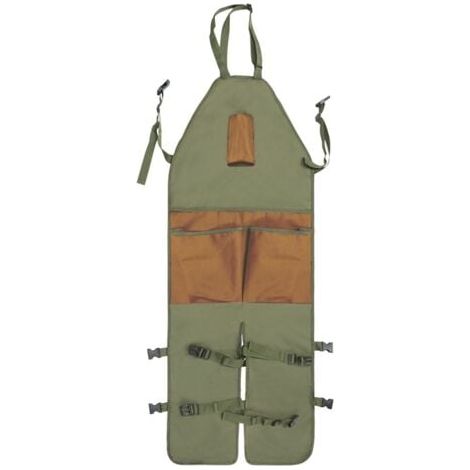 Tablier Pour Outils Tablier de jambières de jardinage, réglable, multi-poches, protection des jambes, for la maison, la cuisine et le jardin Tablier Barbecue (1/4)