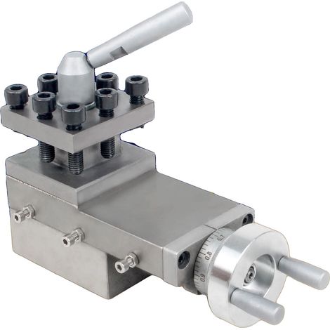 Drehmeißelhalter, Stahlkonstruktion, 180 mm Länge, 50 mm Breite, kompatibel mit WM210V-208A, Leistung für Präzisionsarbeiten (1/5)