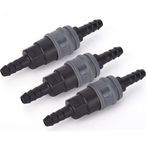 10 raccords rapides en plastique et acier autobloquants de type C ShPH pneumatiques pour tuyaux d'air de 8/10/12 mm (10 mm (30)) (1/5)