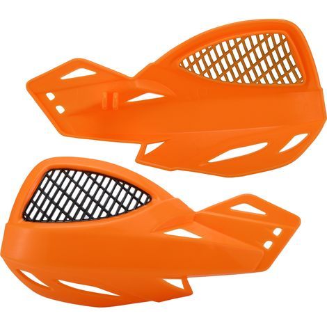 Housse de protection orange pour guidons de voiture et de moto (1/3)
