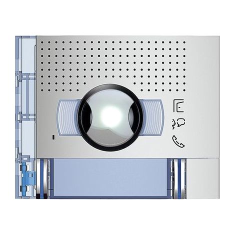 Frontale modulo Audio/Video 2 Tasti Grandangolare Allmetal BTicino 351321