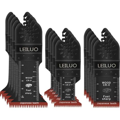 Multitool Sägeblätter 15teilig CRV Japanverzahnung 15tlg JP (1/5)