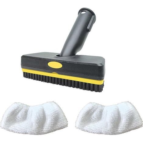 Accessoires pour nettoyeur vapeur SC1-5, ensemble de chiffons en microfibre, comprenant des pièces de rechange pour buse manuelle A (noire) (1/5)