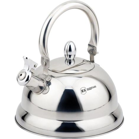 Edelstahl-Wasserkocher 7615 mit Pfeife, 3,2 l (1/3)