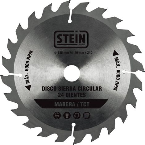 Stein Kreissägeblatt 180 mm 24 Zähne (1/2)