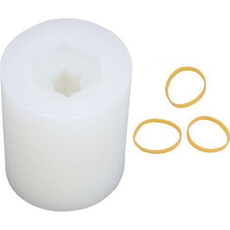 Moule à bougie en silicone. moule à savon en forme de lampe de table. moule de loisirs créatifs pour la décoration de gâteaux (1/4)