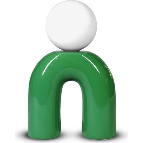 Lampada Pop U, in ceramica, verde, G9 AUTRES (1/5)
