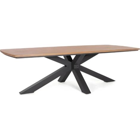 Tavolo Zelmar Bizzotto 260 x 118 cm antracite