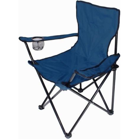 LO Bleu Marine 1 Portable Chaise de Plage Pêche Sketch Pliante Camping Jardin Siège Tabouret pour Pique-Nique En Plein Air (1/3)