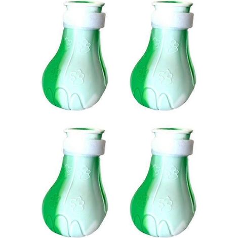 Protège-griffes pour animaux de compagnie, housse en silicone ajustable, accessoires de bain (1/5)