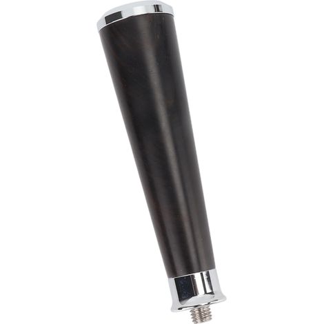Poignée de porte-filtre à café M10 à fond rond en ébène, accessoire de rechange pour machine à café (1/5)