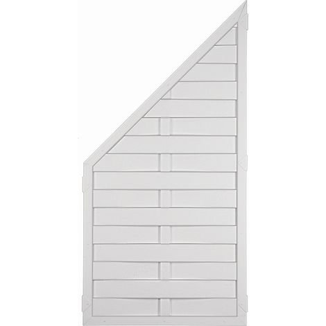 LIGHTLINE KS-LAMELLENZAUN 90 x 180/90 cm, ECKE rechts