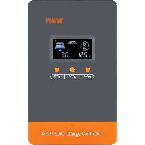 Controlador de carga solar MPPT, carga multietapa, diseño actualizable, MPPT de 100 A (1/2)