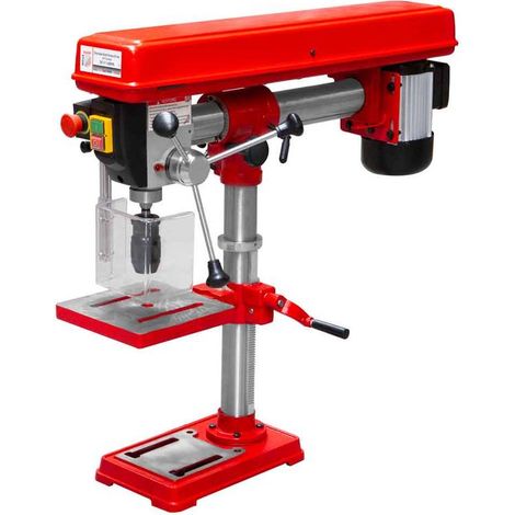 Holzmann – Perceuse à colonne 600 W – 5 vitesses 500-2500 tr/min – Capacité de perçage 16 mm – Conception robuste en acier