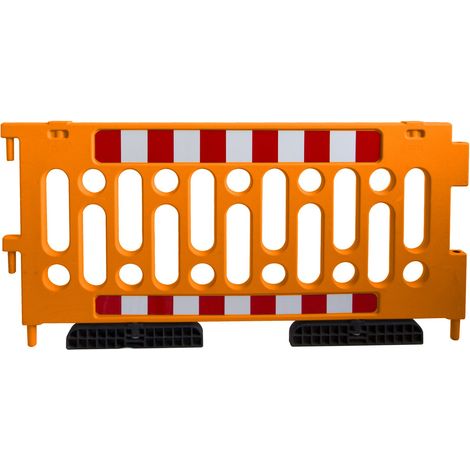 Barrière sécurité RS PRO Orange en Polypropylène Haut. 1 015 mm Haut. 1015mm ( Prix pour 1 )