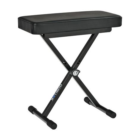 QUIK-LOK BX8 Panca da musicista Nero Seduta imbottita (1/4)