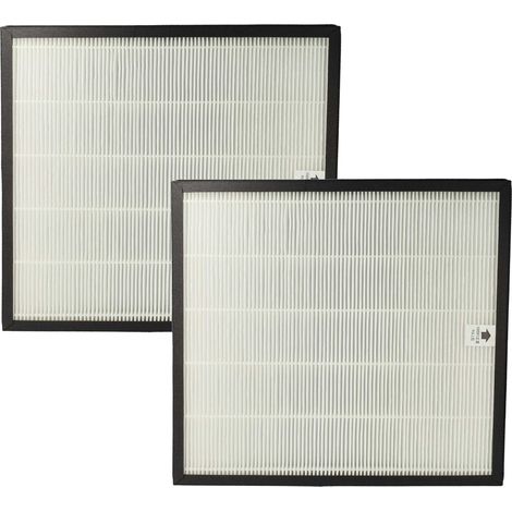 vhbw 2x HEPA Filter compatible with Philips AC4002, AC4012, AC4004 Air Cleaner - Spare Air Filter