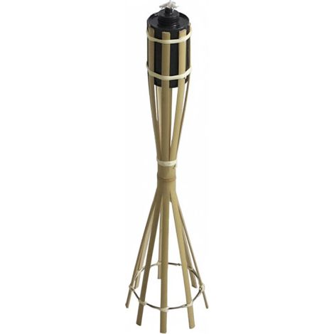 TORCIA IN BAMBU' h. cm 50 - serbatoio lt 0,2  - LIF (1/2)