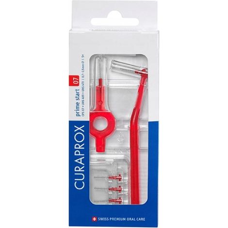 Ensemble de pinceaux Curaprox CPS Prime 07 + manches (1/5)