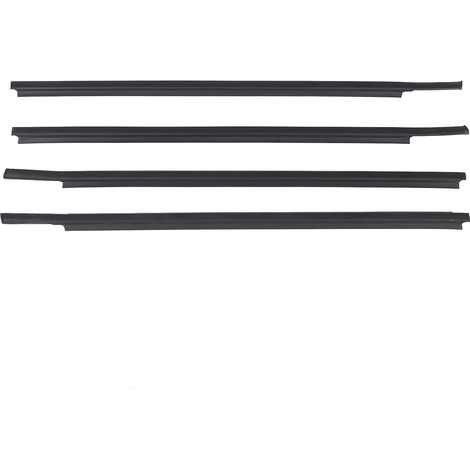 Bande d'étanchéité pour porte et fenêtre de voiture, 4 pièces, forte étanchéité, résistante à l'eau et à la poussière, réduit le bruit 83821 56K00 000 pour SX4 2006 à 2014 (1/5)