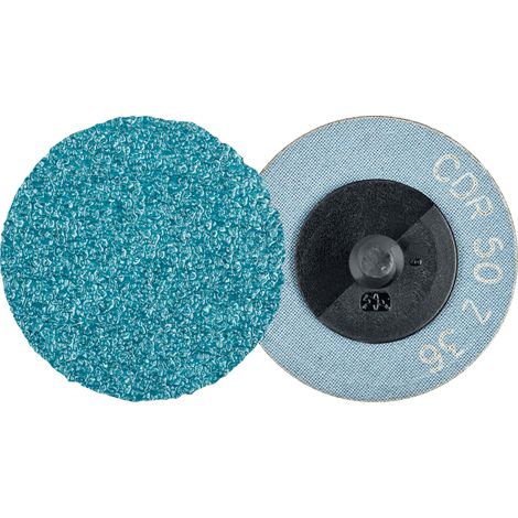 PFERD TOOLS COMBIDISC Zirkon Schleifblatt CDR Ø 50mm Z36 für gehärteten Stahl 100 Stk