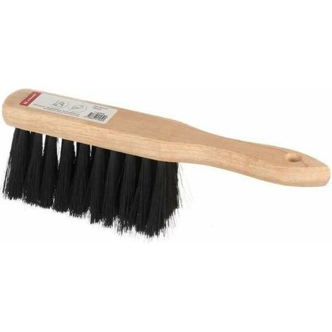 Brosse balais balayette à main poil en crin de cheval + fibre synthétique manuelle