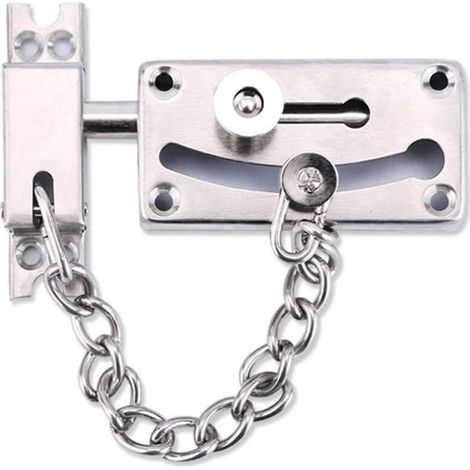 CCYKXA Door chain lock, door chains for front doors, anti-theft door chain security chain, security door chain, door chain, security chain lock limiter, ch