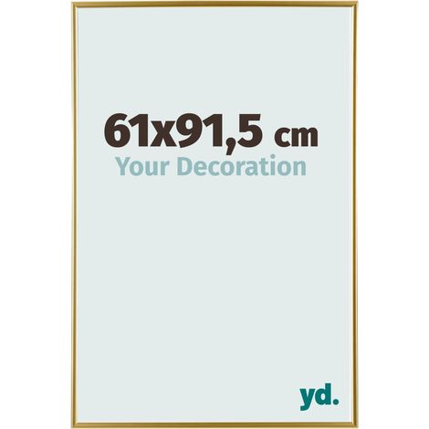yd. - Cadre photo 61x91.5 - Or - Plastique - Evry