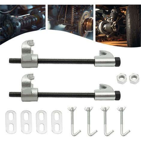 Federspanner KFZ Set Tieferlegung Universal Federbein Spannen Werkzeug Belastung (1/5)