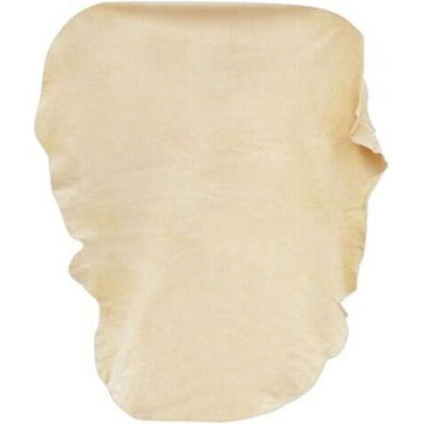Peau de Chamois Naturelle Voiture XXL/90x60cm, Chamoisée Cuir Véritable Verre Miroir Vitre, Suède Professionnel Efficace Detailing Auto Moto, Anti Rayures Polissage Super Absorbant Séchage (1/5)