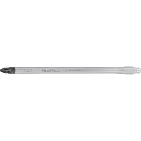 PB SWISS TOOLS Lame 8 mm pour vis Pozidriv, Taille empreinte cruciforme : 2