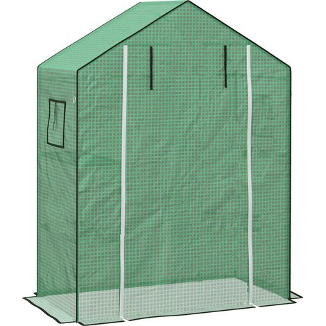 Ersatzfolie für Gewächshaus mit UV-Schutz 140 x 73 x 190 cm grün (1/5)