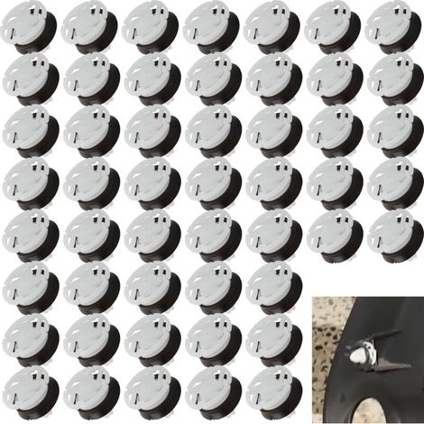 50 Pcs Clips de Fixation pour Garniture de Porte 7703077476, Clips de Fixation Voiture, Clips Garniture pour Peugeot 308 508, Citroen DS4 C4, Mé-ganne III et Lagunna III (1/5)