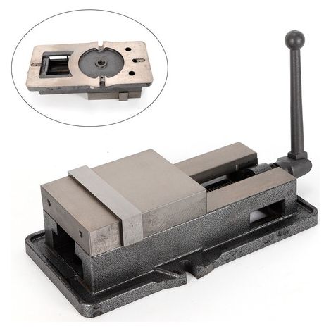 6 inch Accurate Lock Precision Vise Lock Vice Milling Drilling Machine Clamp (1/5)