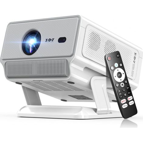 N8 1200 ANSI Full HD 1080P Native Netflix Compatible Projector  Autofocus, 6D Trapezoidal Correction, WiFi 6 Bluetooth 5.4, HiFi 20W, Portable Projector for Outdoor Home Theater (1/5)