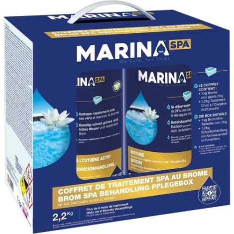 Marina Spa - Coffret traitement au Brome multifonction 2,2 kg