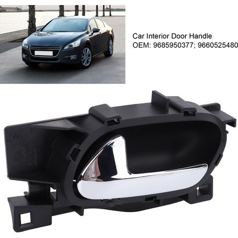 Poignée de Porte Intérieure Gauche Avant ou Arrière 9685950377 / 9660525480 pour Peugeot 508 I 2010-2018 (1/5)